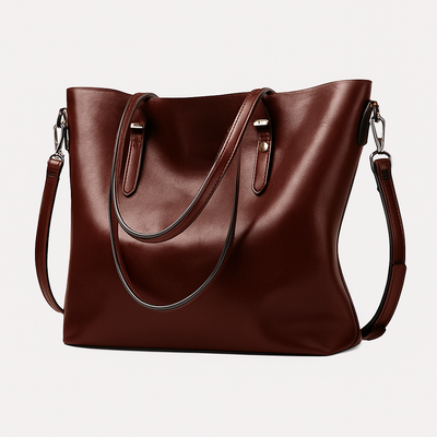 Valentina | Classic Leather Shoulder Bag