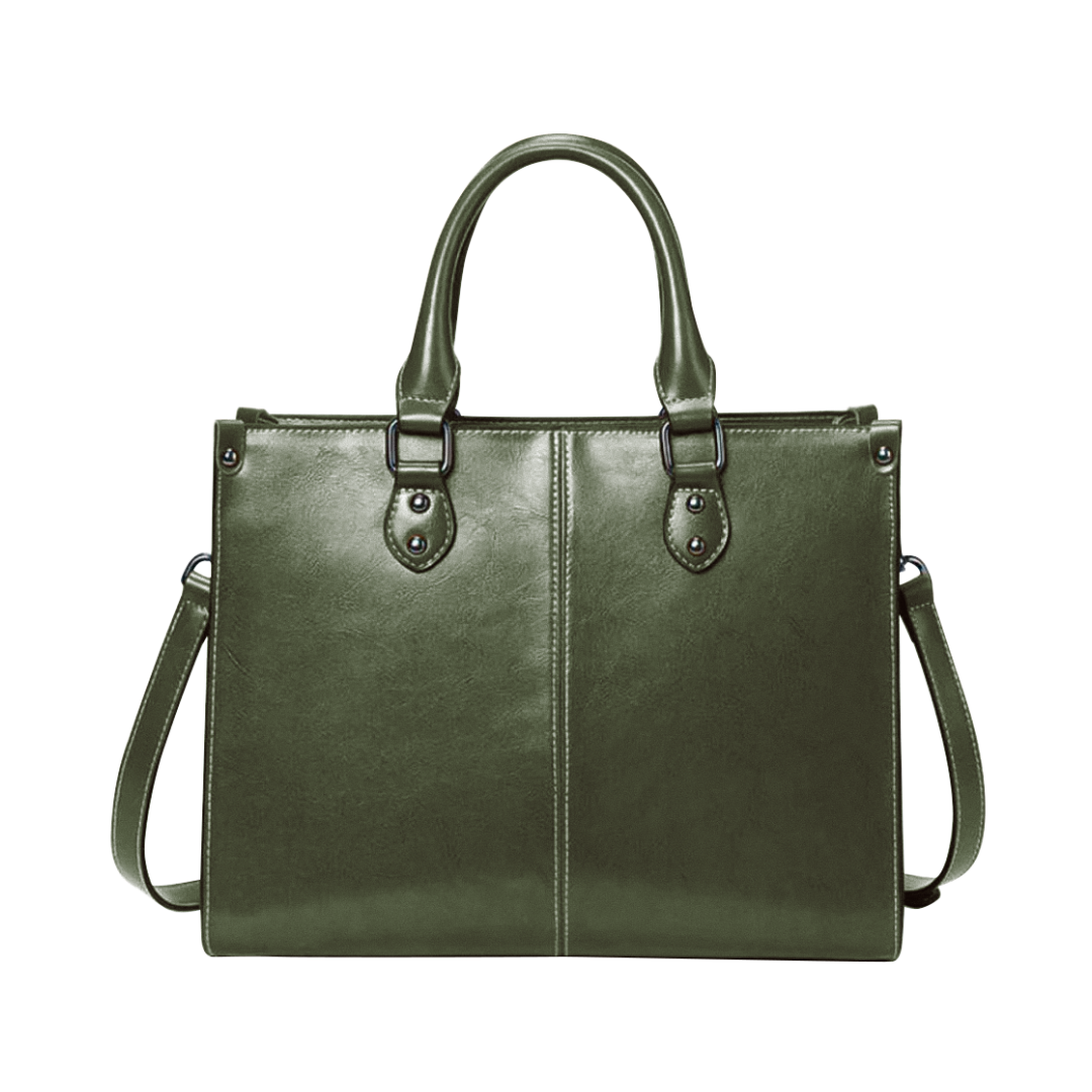 Camille | Elegant Leather Tote Bag