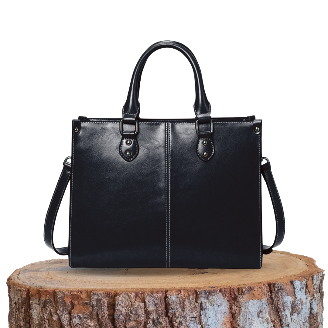 Camille | Elegant Leather Tote Bag