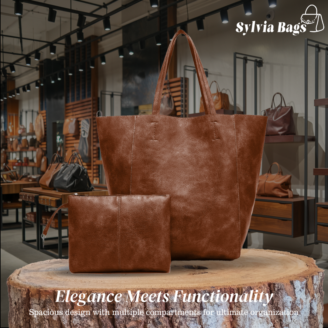 Sabrina | Classic Leather Tote