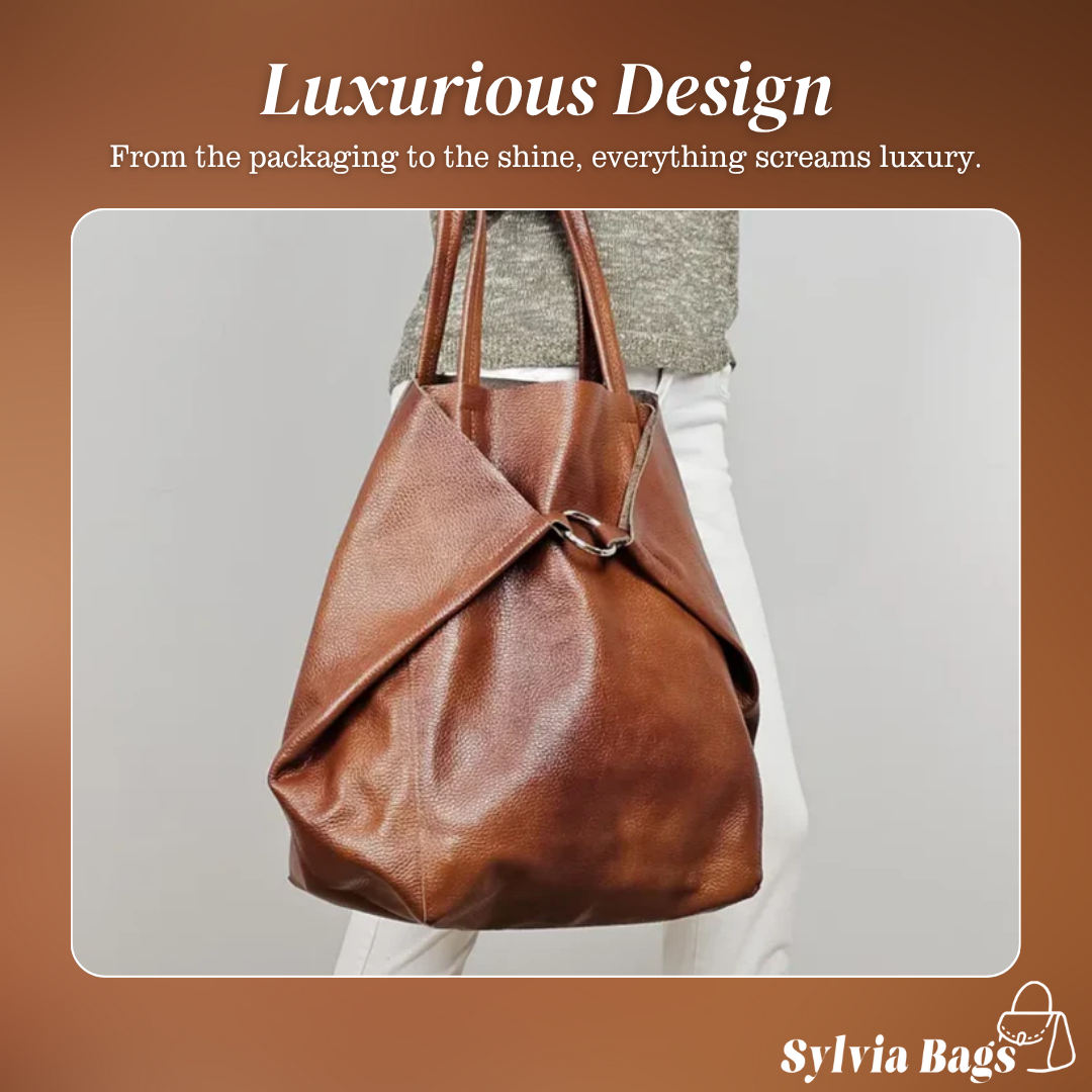 Sabrina | Classic Leather Tote