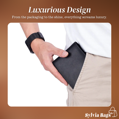 SecureAtlas Slim RFID Wallet