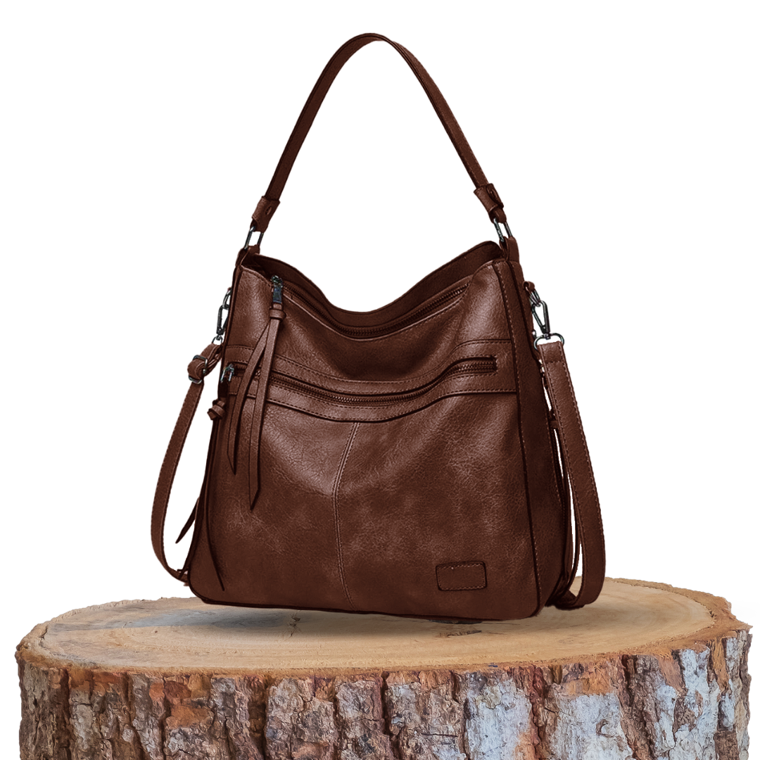 Celine | Multi-Zip Urban Hobo Bag