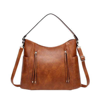 Natalie | Curved Hobo Shoulder Bag