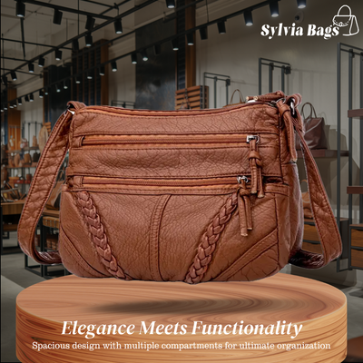 Isabelle | Braided Charm Crossbody Bag