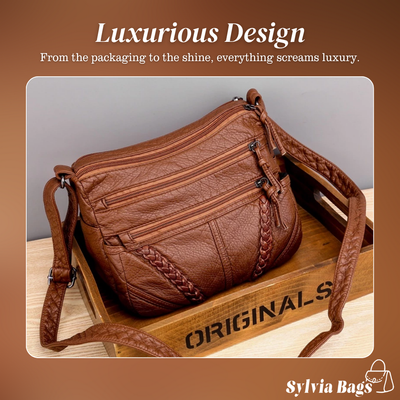 Isabelle | Braided Charm Crossbody Bag