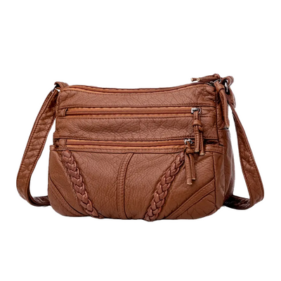 Isabelle | Braided Charm Crossbody Bag