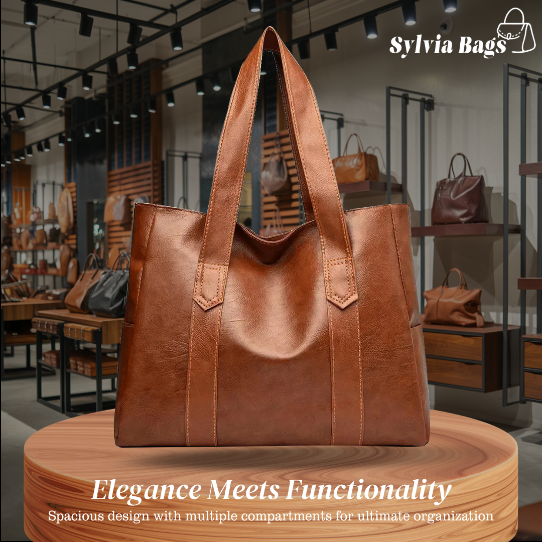 Mary | Classic Structured Tote Bag