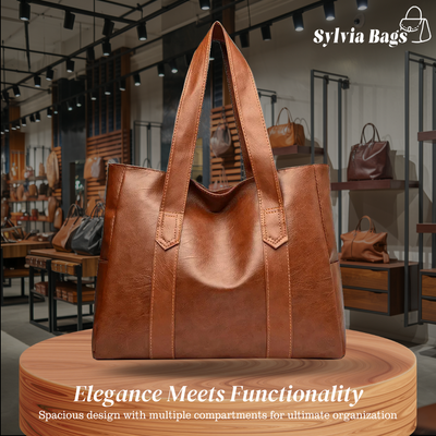 Mary | Classic Structured Tote Bag