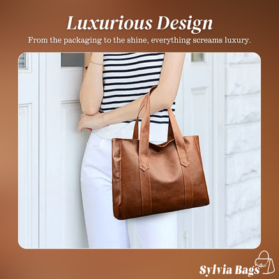 Mary | Classic Structured Tote Bag