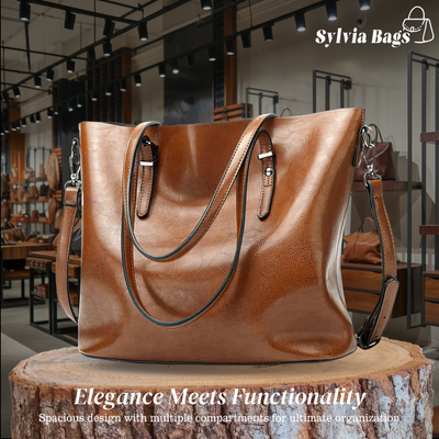 Valentina | Classic Leather Shoulder Bag