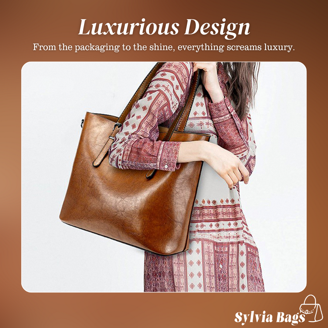 Valentina | Classic Leather Shoulder Bag