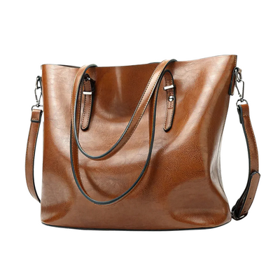 Valentina | Classic Leather Shoulder Bag