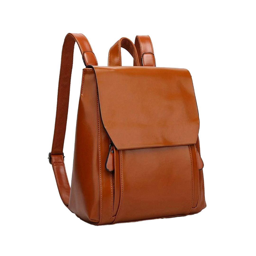 Lina | Vintage Leather-Look Backpack