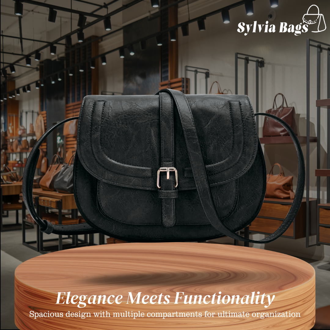 Sofie | Classic Saddle Crossbody Bag