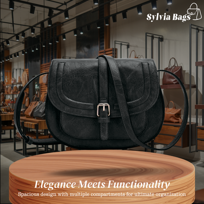 Sofie | Classic Saddle Crossbody Bag