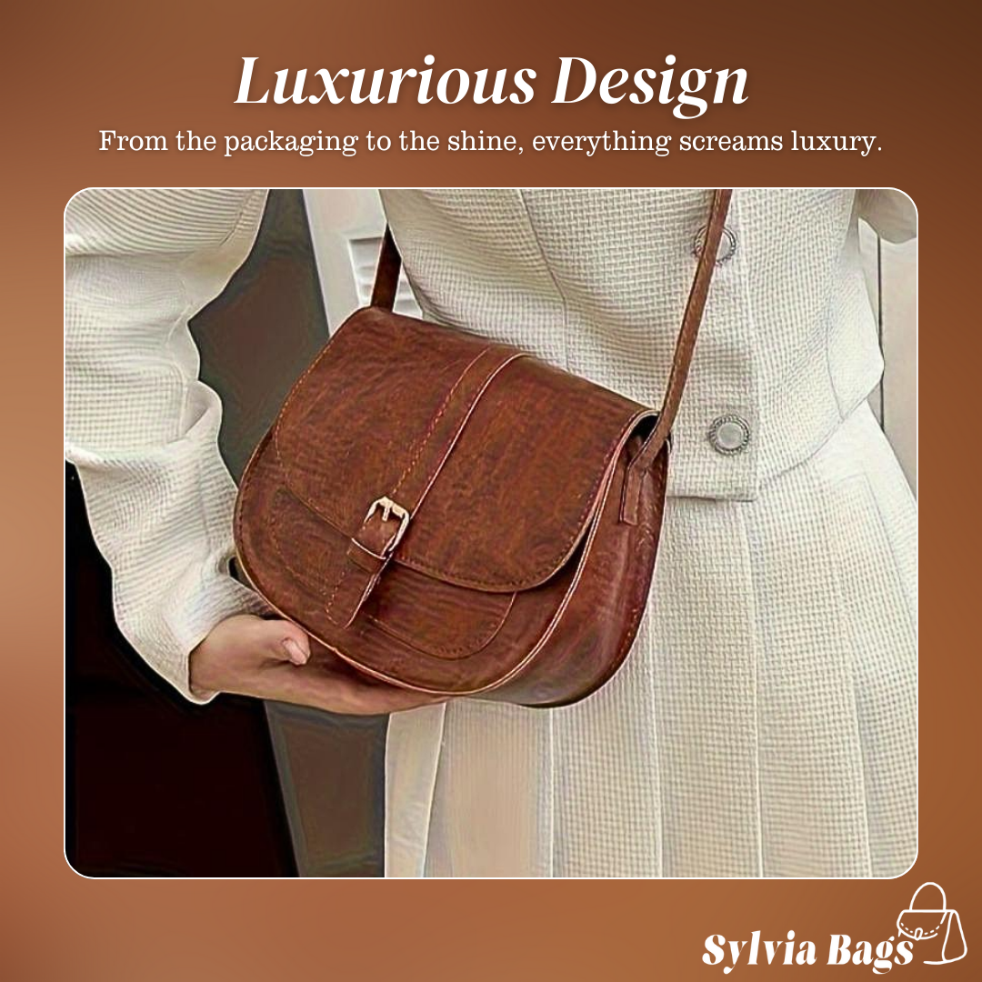 Sofie | Classic Saddle Crossbody Bag