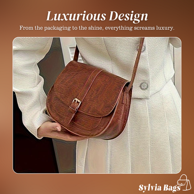 Sofie | Classic Saddle Crossbody Bag